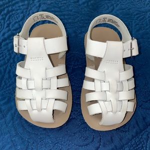 Sun-San Toddler Sandals (White)